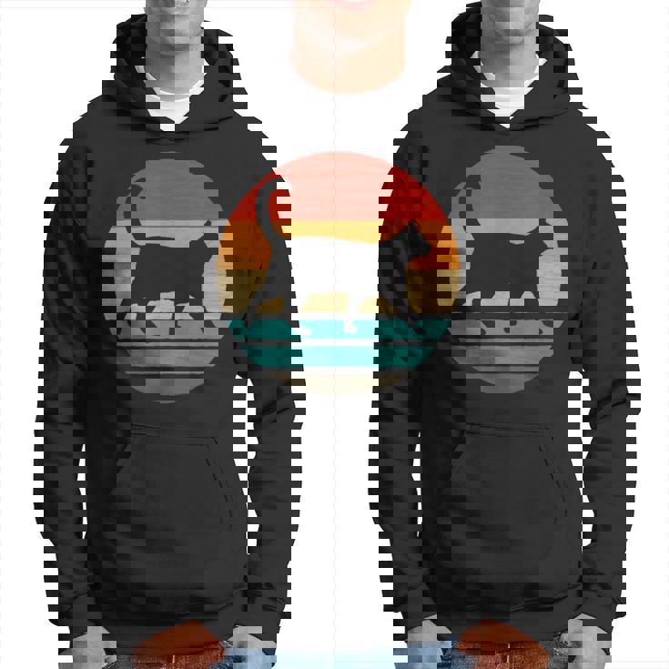 猫 レトロスタイル ビンテージ パーカー