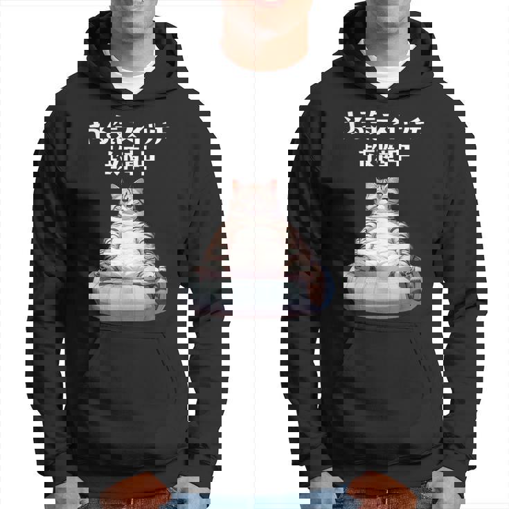 おもしろ 猫好き 猫 猫柄 ねこ ネコ 名言 文字 面白い ギフト ネタ かわいい やる気スイッチ故障中 パーカー