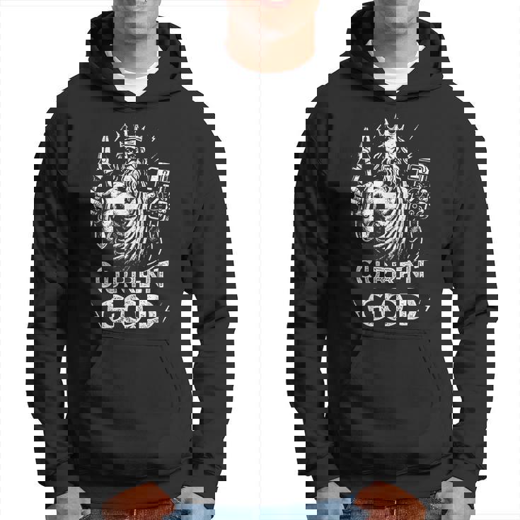 現神ゼウス ギリシャ神話 おもしろ電工 パーカー