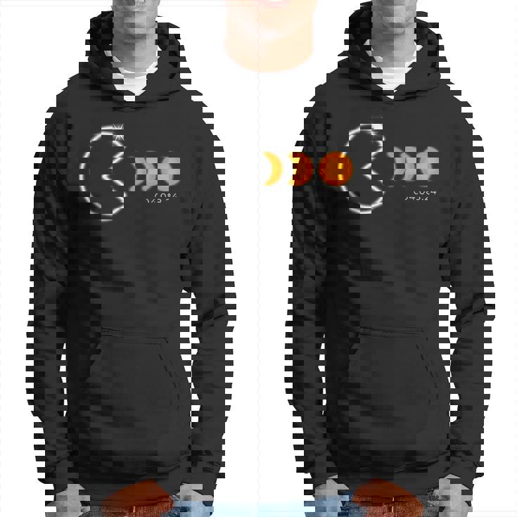 皆既日食 2024年4月8日 ファニーフェーズ トータリティ パーカー