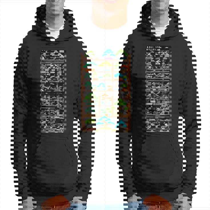 盆栽好きの棚盆栽 パーカー