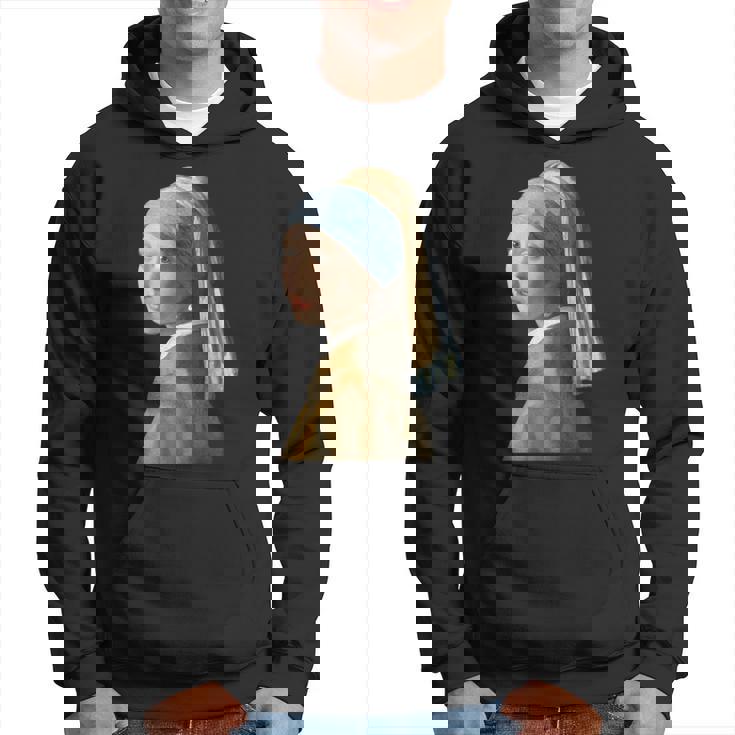 真珠の耳飾りの少女／フェルメール（切り抜き）【世界の名画】Johannesermeer 青いターバン 美術館アート パーカー