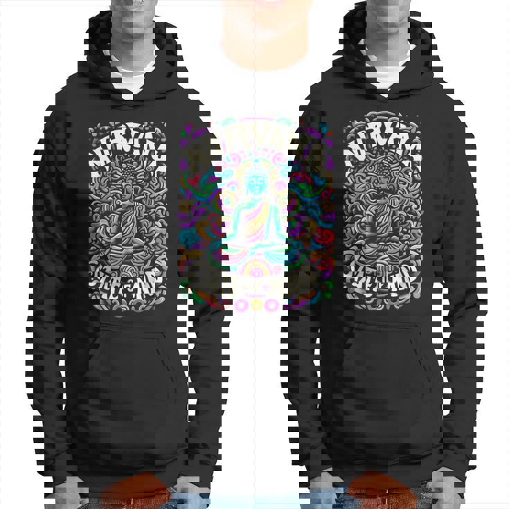 瞑想 Nirvanatate Of Mind ファニーグラフィックtシャツ パーカー