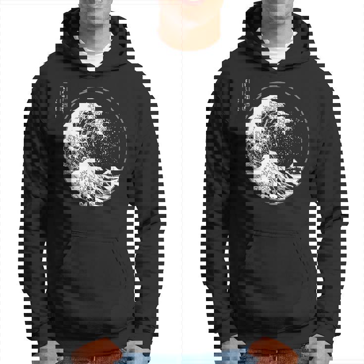 神奈川沖大波 北斎日本美術 パーカー