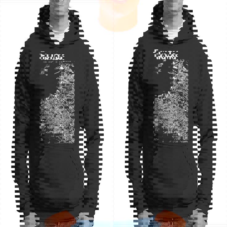 福岡ジャパン クラシック シティ マップ グラフィック パーカー