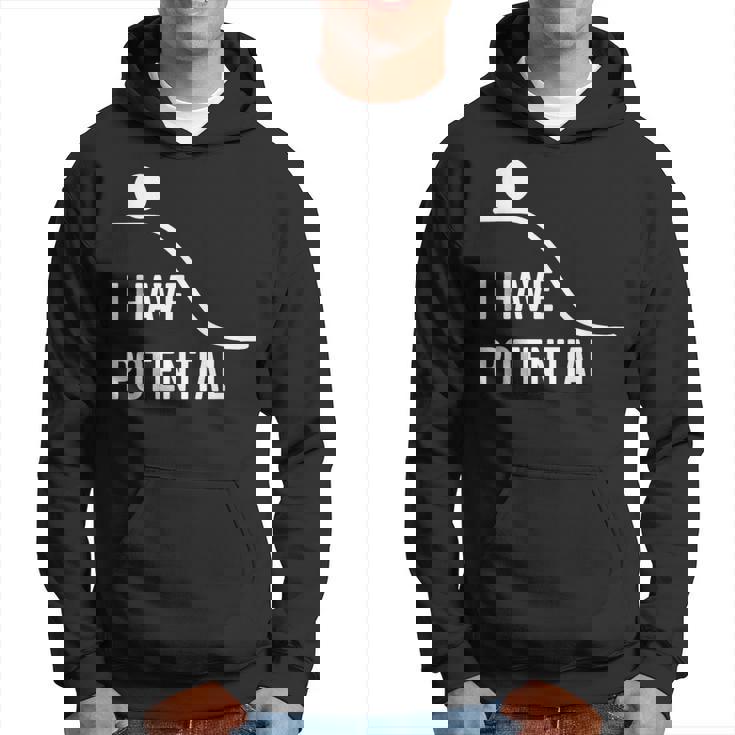 私には潜在的なエネルギーがあります-面白い物理学 パーカー