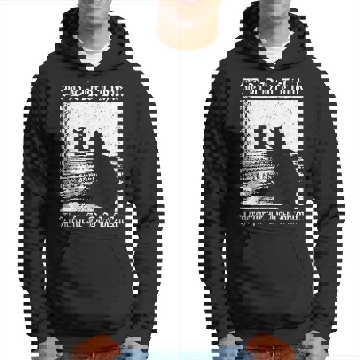 私はそうは思わないから黒猫は哲学者じゃない パーカー