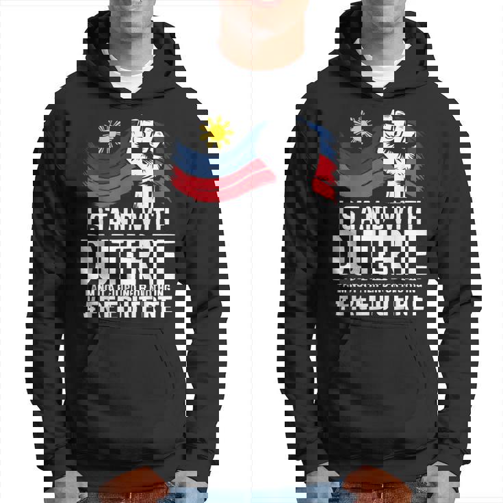 私はドゥテルテを支持します。私は何の理由もなくフィリピン人ではありません-無料prrd パーカー