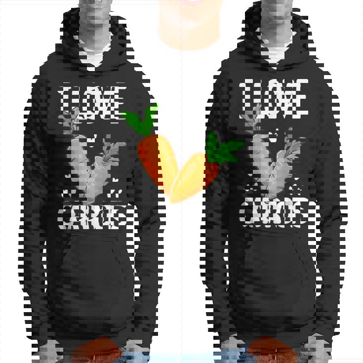 私はニンジンが大好き パーカー