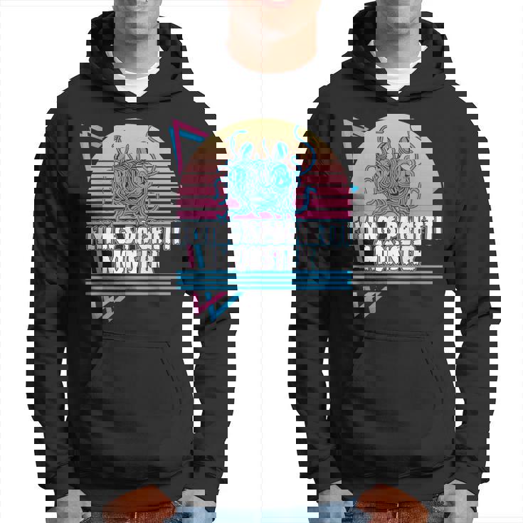 空飛ぶスパゲッティモンスター パスタファリ Fsm 無神論者 レトロ パーカー