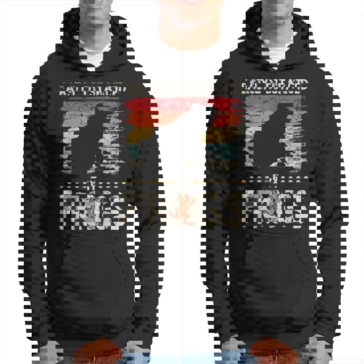 簡単に気を散らせるカエルのヴィンテージなカエル愛好家。 パーカー