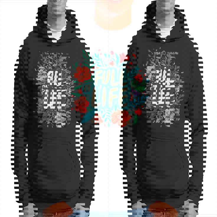 素敵な花のコスチュームでいっぱいの人生。 パーカー