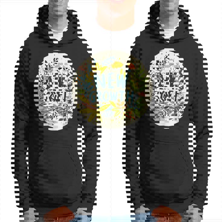 素敵な黄色い花と春の植物のための新しい成長スピーチ パーカー