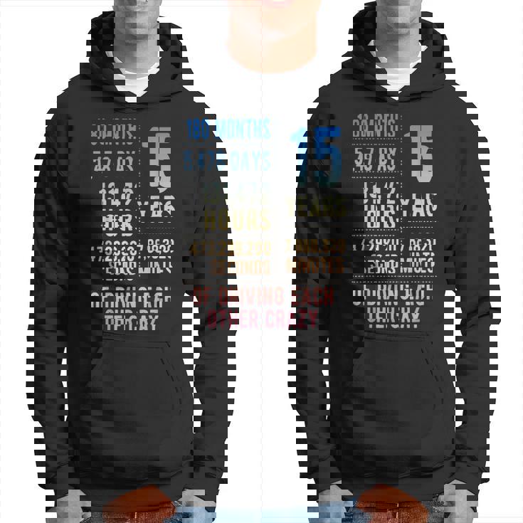 結婚15年 おもしろい 結婚15周年 パーカー