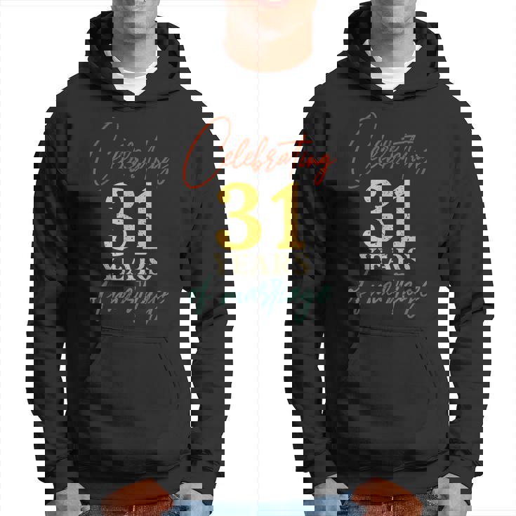 結婚31周年を祝う 結婚31周年 パーカー