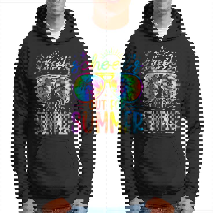 絞り染め 学校教師の夏最終日 パーカー