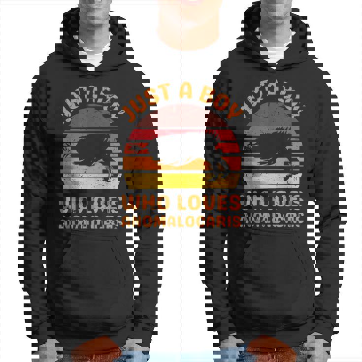 絶滅した節足動物アノマロカリスが大好きなただの少年 パーカー