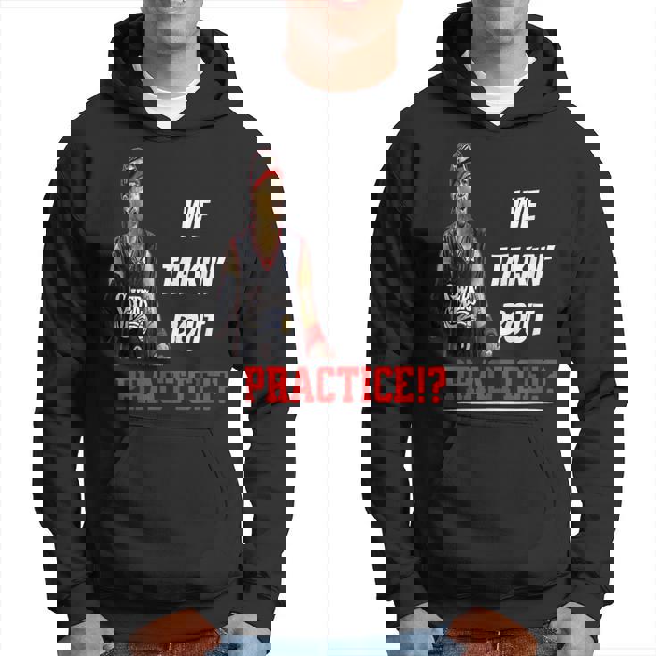 練習について話しています面白いアイバーソンその答え パーカー