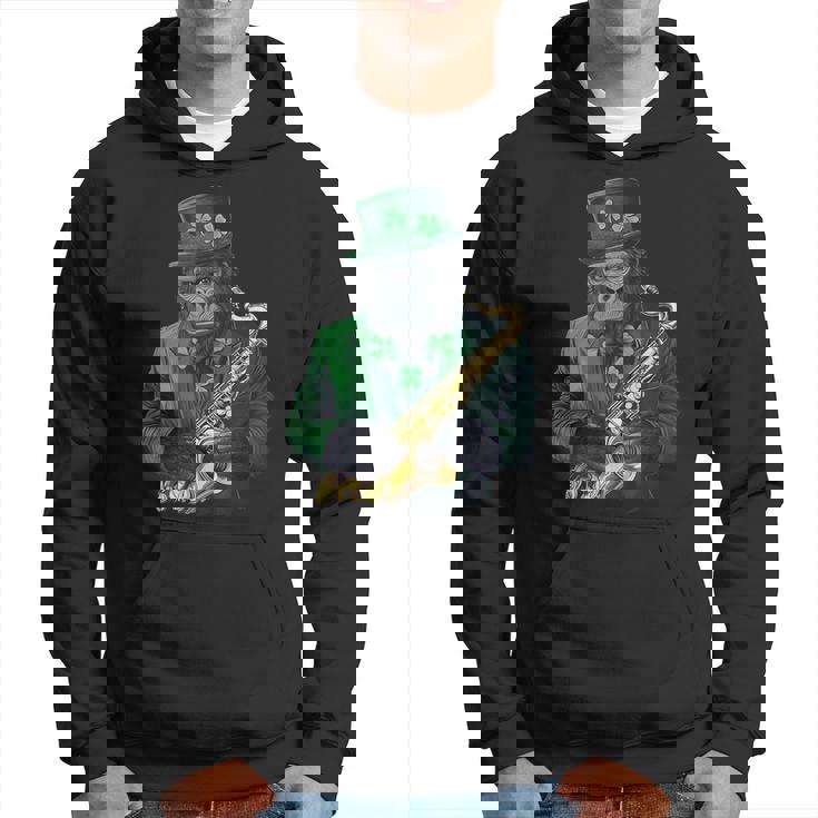 聖パトリックの日 ゴリラサックス パーカー