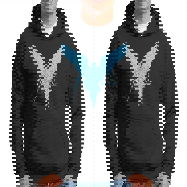 聖ミカエル正義の大天使戦士。キリスト教の信仰 パーカー