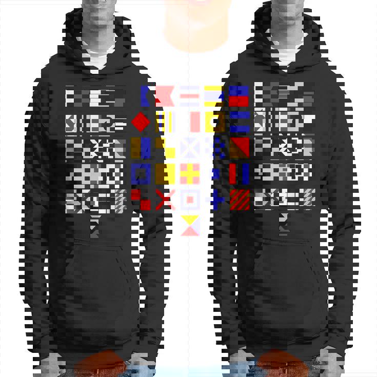 航海旗 アルファベット 国際海上信号旗 パーカー