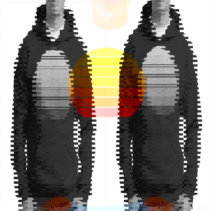 色の縞模様 パーカー