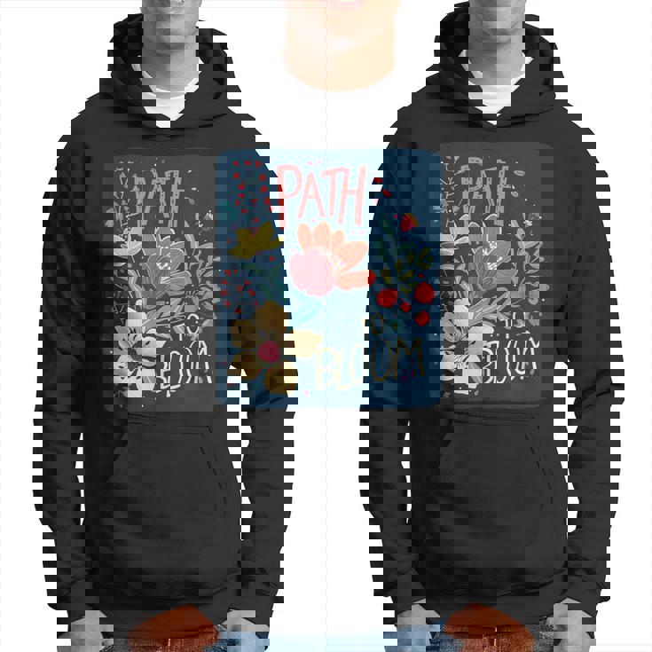 花を咲かせる春好きのための面白い小道コスチューム。 パーカー