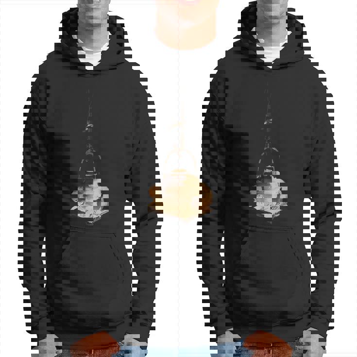 葛飾北斎作 たぬき パーカー