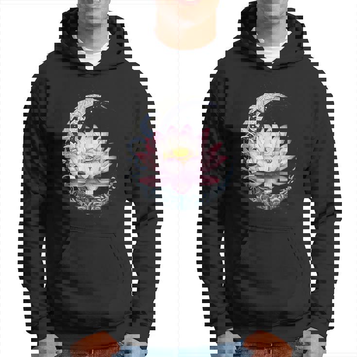 蓮の花 ヨガ 形而上学 パーカー