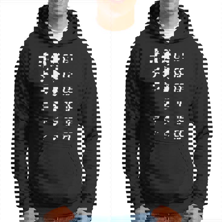 視力検査 ポメラニアン ポメラニアン好き 愛犬家 犬が好き 犬の飼い主 ポメラニアンの飼い主 犬好き パーカー