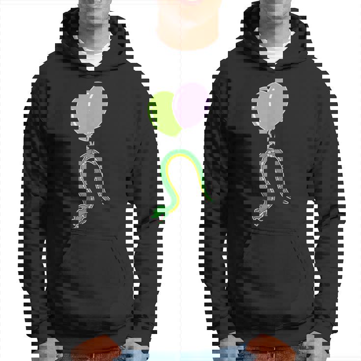 誕生日バルーン付き蛇 パーカー