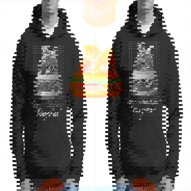 豆しば バスケットボール 豆柴 可愛い おしゃれ 面白い 動物 スポーツ 英字 ハンバーガー 犬 日本犬 柴犬 パーカー