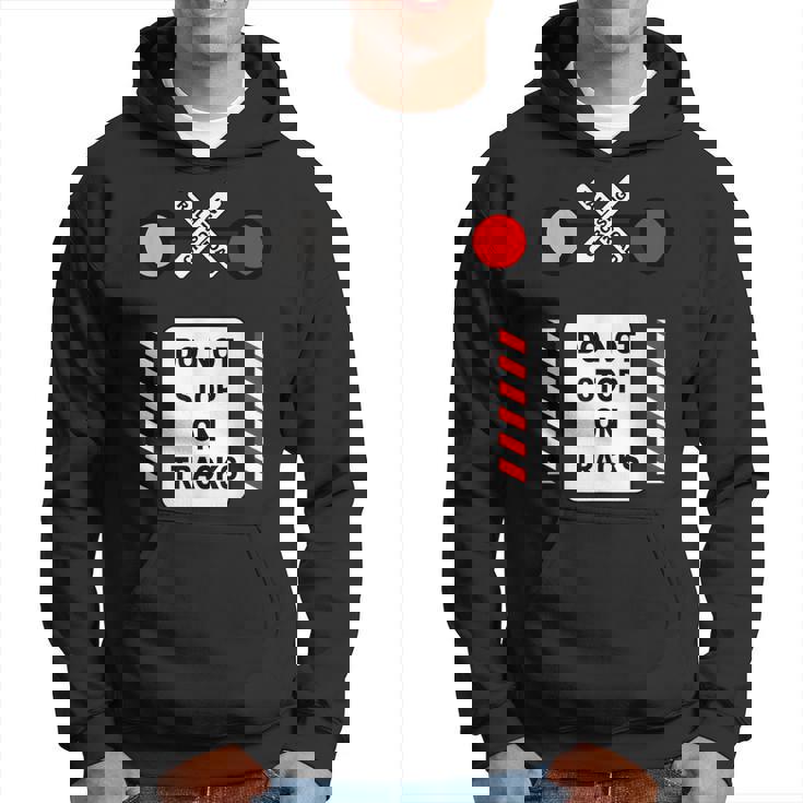 踏切サイン ハロウィン コスチューム 鉄道 電車 パーカー