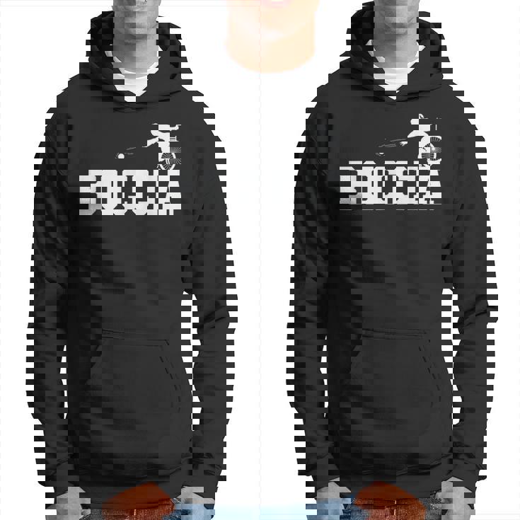 車椅子のボッチャ パーカー