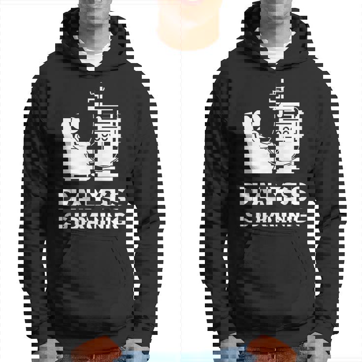 透析tシャツ 透析患者用 透析は排水 パーカー