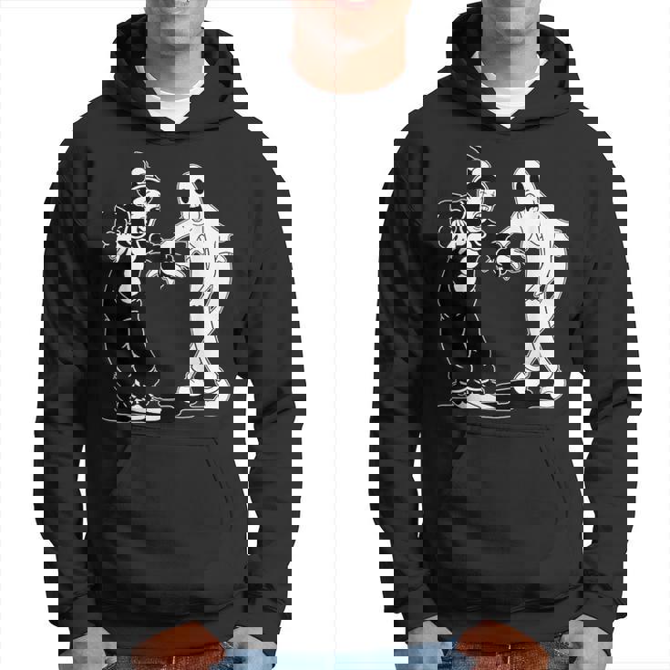 道化師のココと幽霊の踊り パーカー