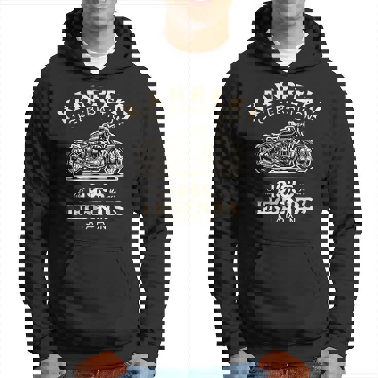 還暦祝い 1965年生まれのバイク好き 2025年60歳記念 かっこいい パーカー