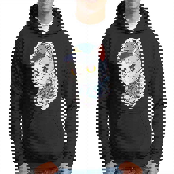 郵便配達員、Dps 配達員の猫を削除 パーカー