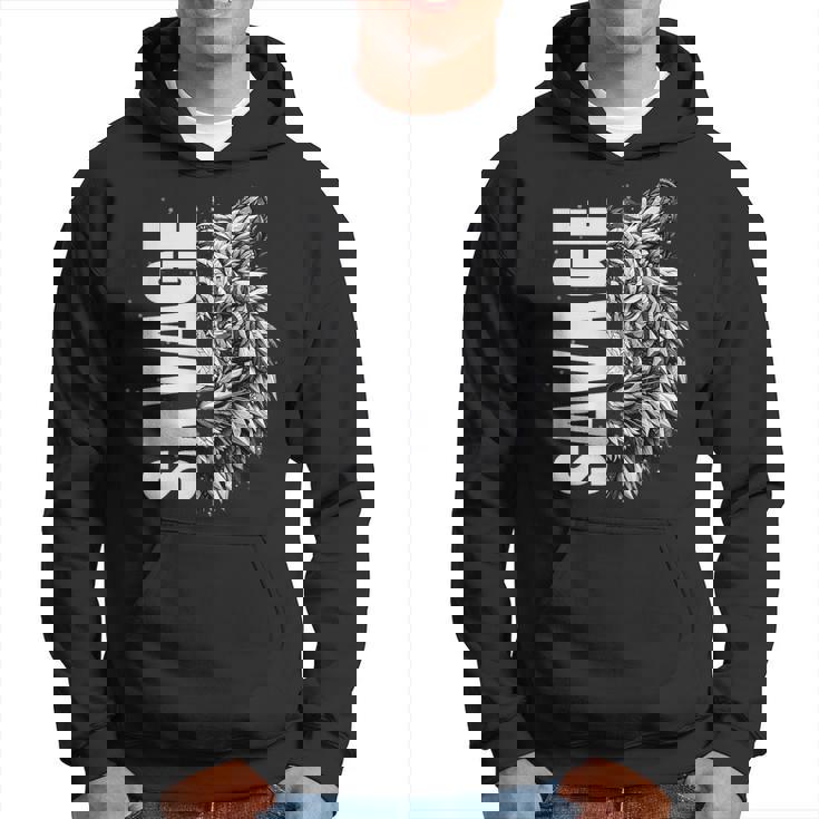 野蛮な虎 野生動物 遊び心のあるグラフィックプリント パーカー