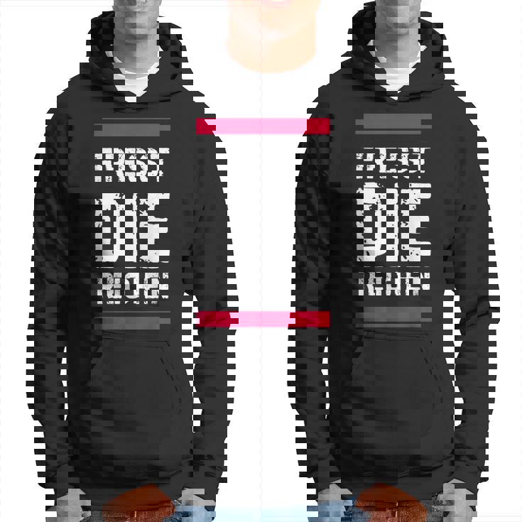 金持ちを食べて金持ちを食べろ パーカー