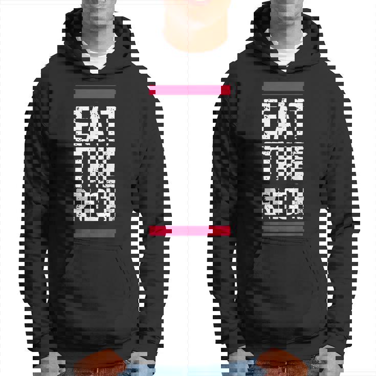 金持ちを食べろ パーカー