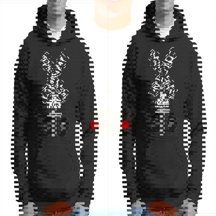 鉄道 踏切 ライト トラック 道路標識 パーカー