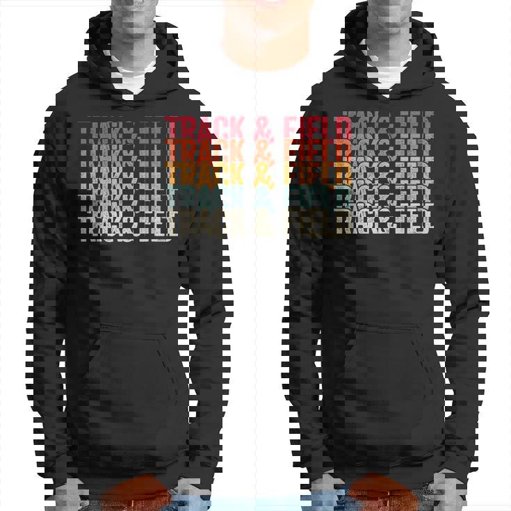 陸上競技 陸上競技 レトロ 男性用 パーカー