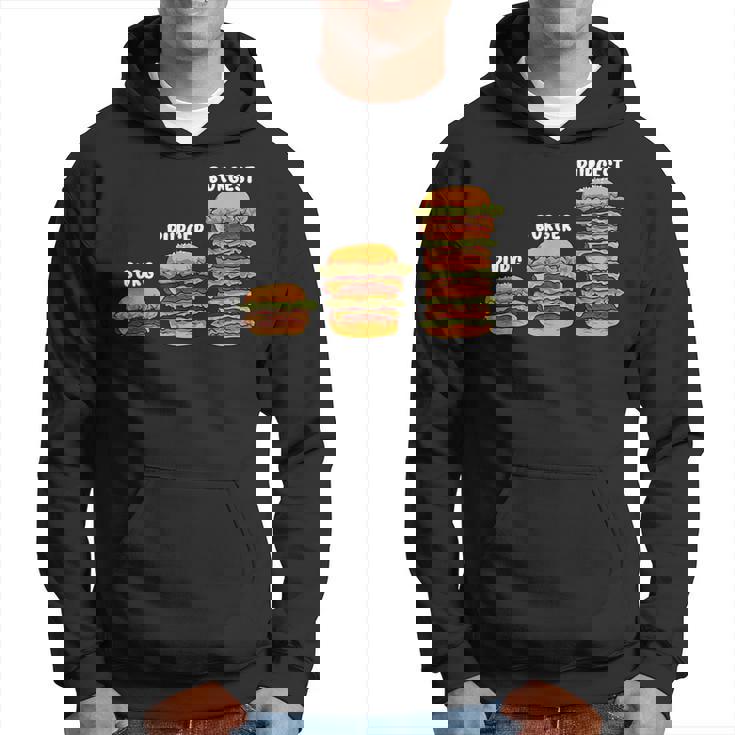 面白い バーグ バーガー バージェスト バーガー ハンバーガー チーズバーガー パーカー