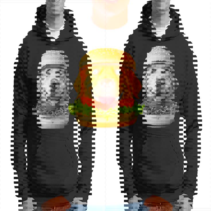 面白いtシャツ ゴールデンレトリバー 犬 ハンバーガー メンズ グッズ かわいい おもしろ 面白い 服 ネタ パーカー