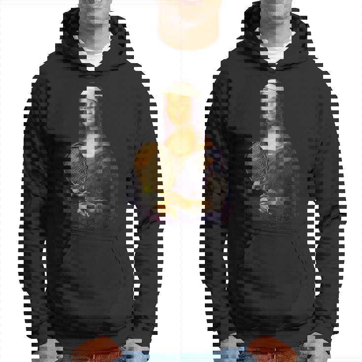 面白いtシャツ テニス モナリザ おもしろ 服 ネタ メンズ テニス部 おもしろグッズ 大人 子供 パーカー