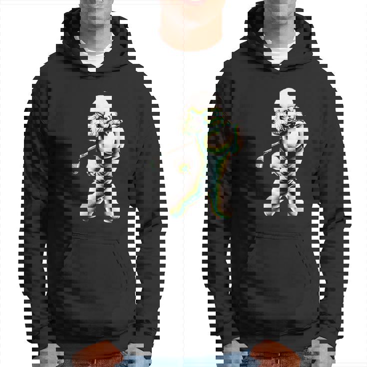 面白いtシャツ トイプードル ゴルフ イヌ メンズ 犬好き グッズ かわいい おもしろ 面白い 服 ネタ パーカー