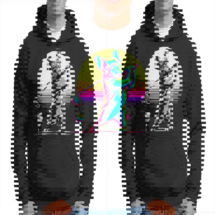 面白いtシャツ フレンチブルドッグ ゴルフ イヌ メンズ 犬 グッズ かわいい おもしろ 面白い 服 ネタ パーカー