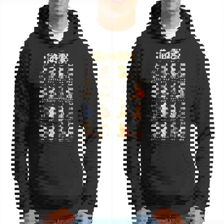 面白いtシャツ 猫 ネコ 猫の種類 メンズ 猫好き グッズ おもしろ 面白い 服 ネタ にゃんこ 猫の下僕 パーカー