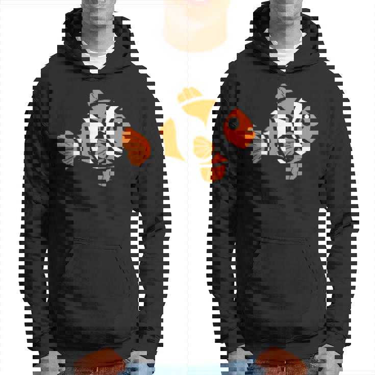 面白いカクレクマノミ シンプルで小さいかわいいカクレクマノミ パーカー